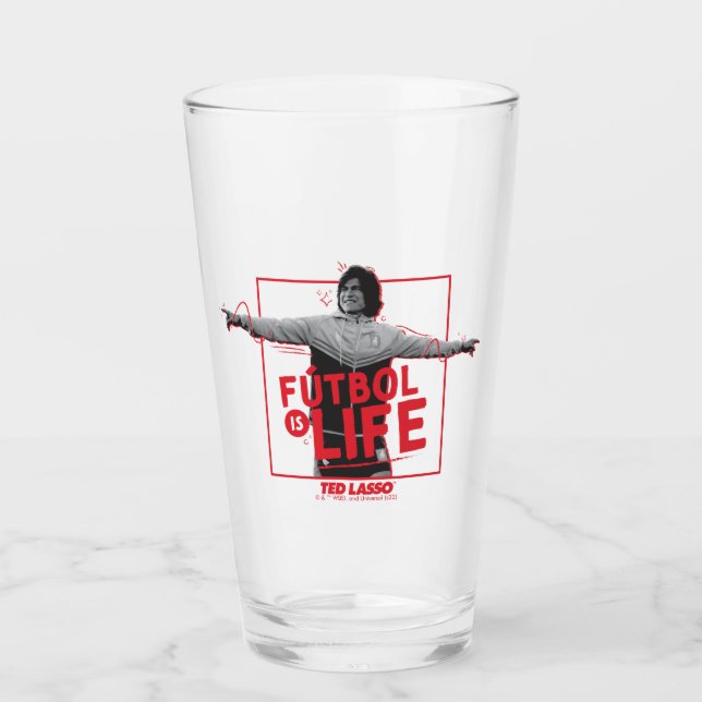 Ted Lasso | Dani Rojas Fútbol is Life Glas (Vorderseite)