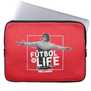 Ted Lasso   Dani Rojas Fútbol is Life Laptopschutzhülle