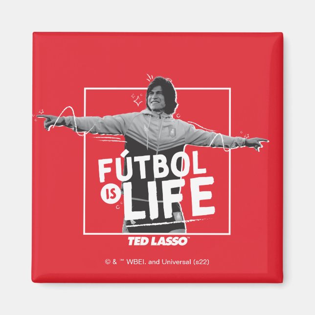 Ted Lasso | Dani Rojas Fútbol is Life Magnet (Vorne)