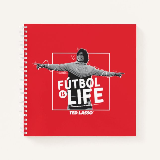 Ted Lasso | Dani Rojas Fútbol is Life Notizbuch (Vorderseite)