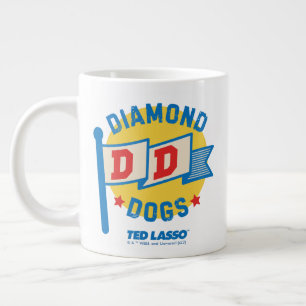 Ted Lasso   Diamond Hogs Pennant Graphic Jumbo-Tasse