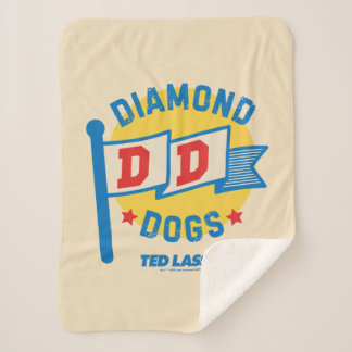 Ted Lasso | Diamond Hogs Pennant Graphic Sherpadecke