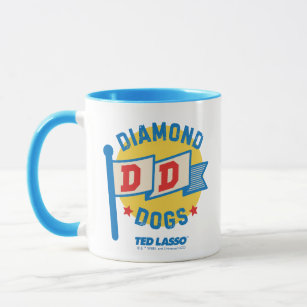 Ted Lasso   Diamond Hogs Pennant Graphic Tasse