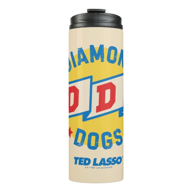 Ted Lasso | Diamond Hogs Pennant Graphic Thermosbecher (Vorderseite)