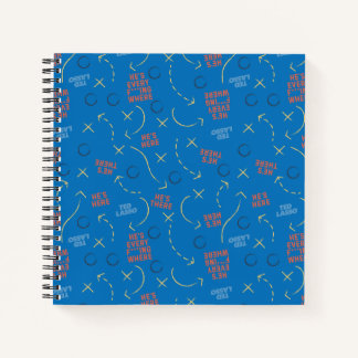 Ted Lasso | Er ist hier, er ist dort, wo Playbook Notizbuch