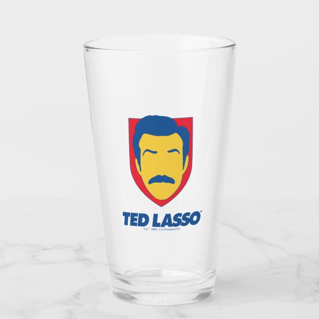 Ted Lasso | Face Icon Glas (Vorderseite)