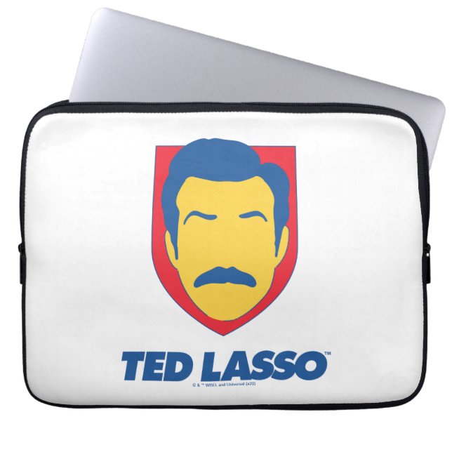 Ted Lasso | Face Icon Laptopschutzhülle (Vorderseite)