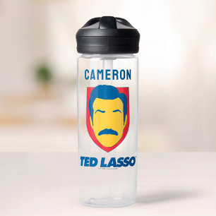 Ted Lasso   Face Icon   Name hinzufügen Trinkflasche