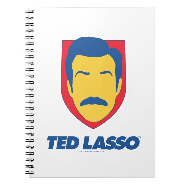 Ted Lasso | Face Icon Notizblock (Vorderseite)
