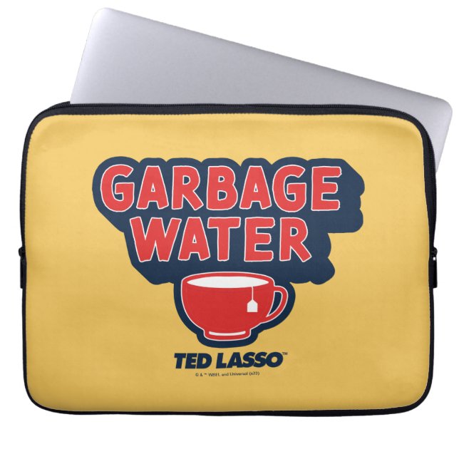 Ted Lasso | Garbage Water Tea Graphic Laptopschutzhülle (Vorderseite)
