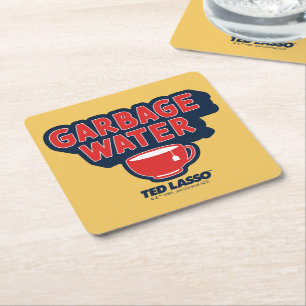 Ted Lasso   Garbage Water Tea Graphic Rechteckiger Pappuntersetzer