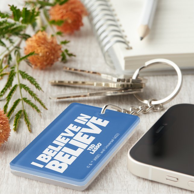 Ted Lasso | Ich glaube an glauben Schlüsselanhänger (Vorderseite rechts)