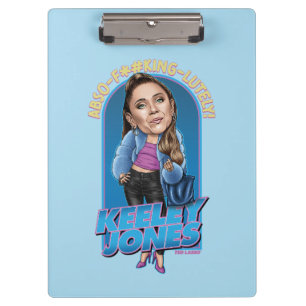 Ted Lasso   Keeley Jones Bobblehead Klemmbrett