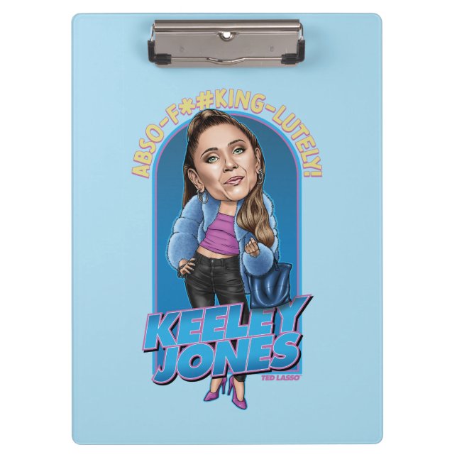 Ted Lasso | Keeley Jones Bobblehead Klemmbrett (Vorderseite)