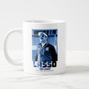 Ted Lasso   Lasso Foto Portrait Graphic Jumbo-Tasse