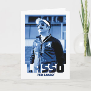 Ted Lasso   Lasso Foto Portrait Graphic Karte