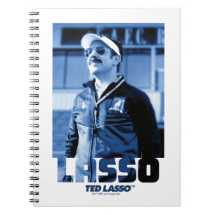 Ted Lasso   Lasso Foto Portrait Graphic Notizblock