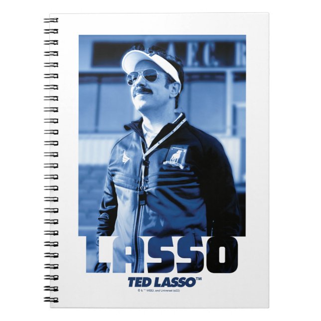 Ted Lasso | Lasso Foto Portrait Graphic Notizblock (Vorderseite)
