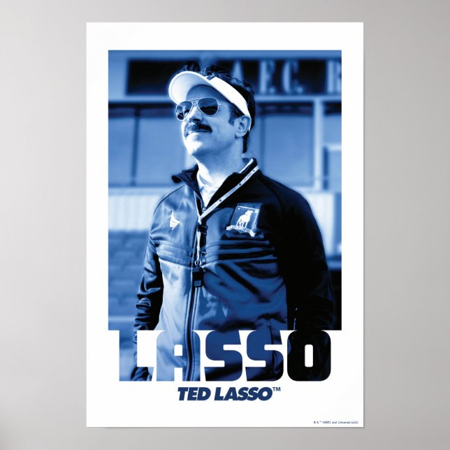 Ted Lasso | Lasso Foto Portrait Graphic Poster (Vorne)