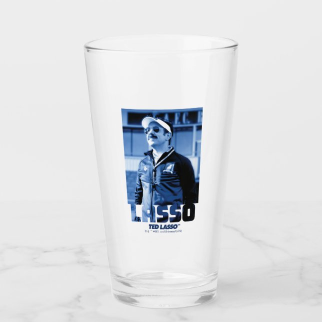 Ted Lasso | Lasso Photo Portrait Graphic Glas (Vorderseite)