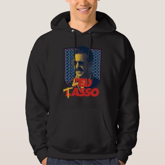 Ted Lasso | Led Tasso Abzeichen Hoodie (Vorderseite)