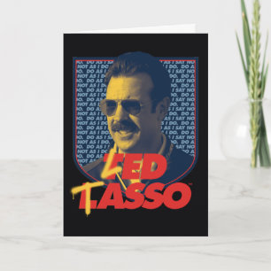 Ted Lasso   Led Tasso Abzeichen Karte