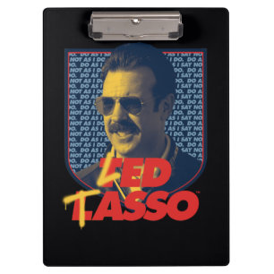 Ted Lasso   Led Tasso Abzeichen Klemmbrett
