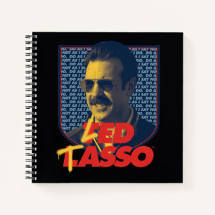 Ted Lasso   Led Tasso Abzeichen Notizbuch
