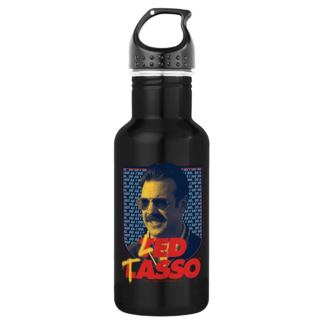 Ted Lasso | Led Tasso Badge Edelstahlflasche (Vorderseite)