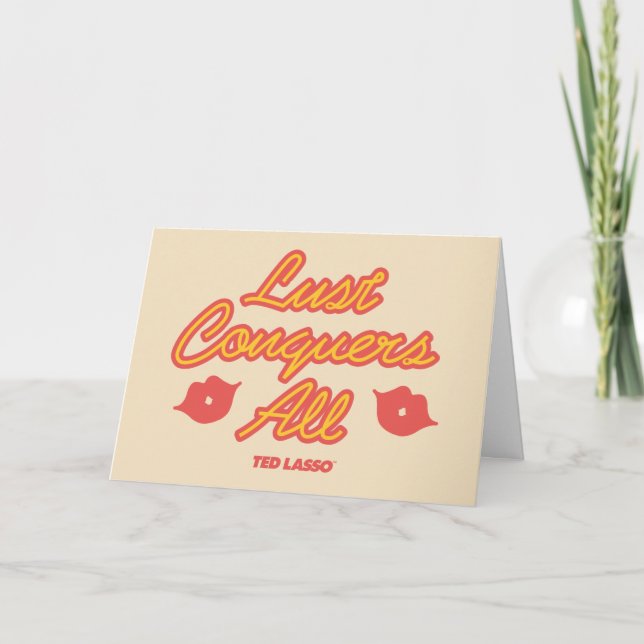 Ted Lasso | Lust Conquques All Karte (Vorderseite)