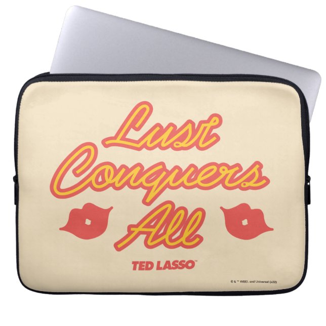 Ted Lasso | Lust Conquques All Laptopschutzhülle (Vorderseite)