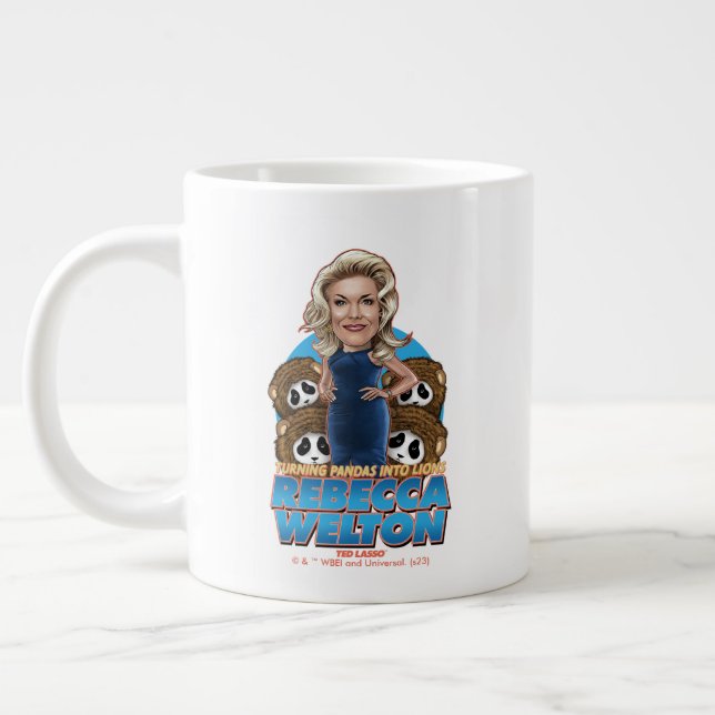 Ted Lasso | Rebecca Welton Bobblehead Jumbo-Tasse (Links)