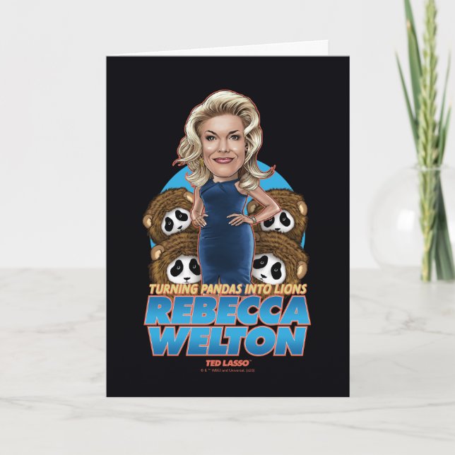 Ted Lasso | Rebecca Welton Bobblehead Karte (Vorderseite)