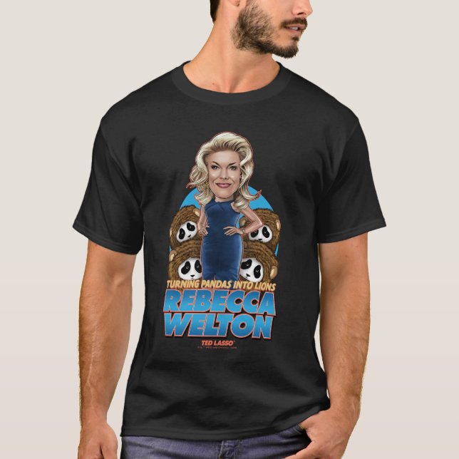 Ted Lasso | Rebecca Welton Bobblehead T-Shirt (Vorderseite)