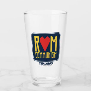 Ted Lasso   Rom Communism Graphic Glas