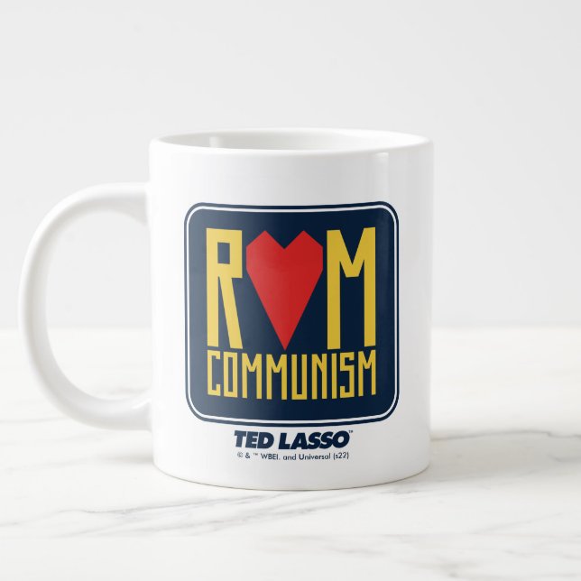 Ted Lasso | Rom Communism Graphic Jumbo-Tasse (Links)