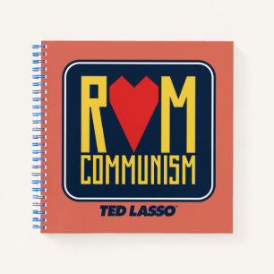 Ted Lasso   Rom Communism Graphic Notizbuch