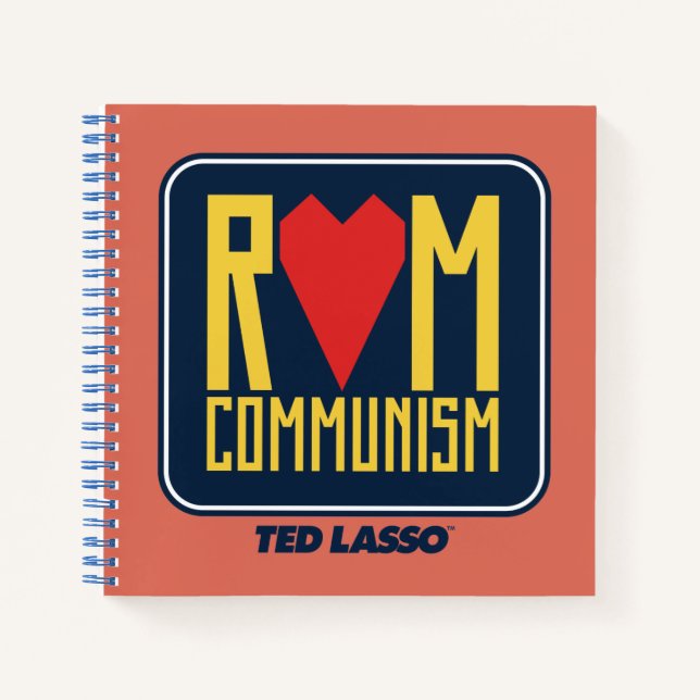 Ted Lasso | Rom Communism Graphic Notizbuch (Vorderseite)