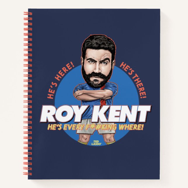 Ted Lasso | Roy Kent Bobblehead Notizbuch (Vorderseite)