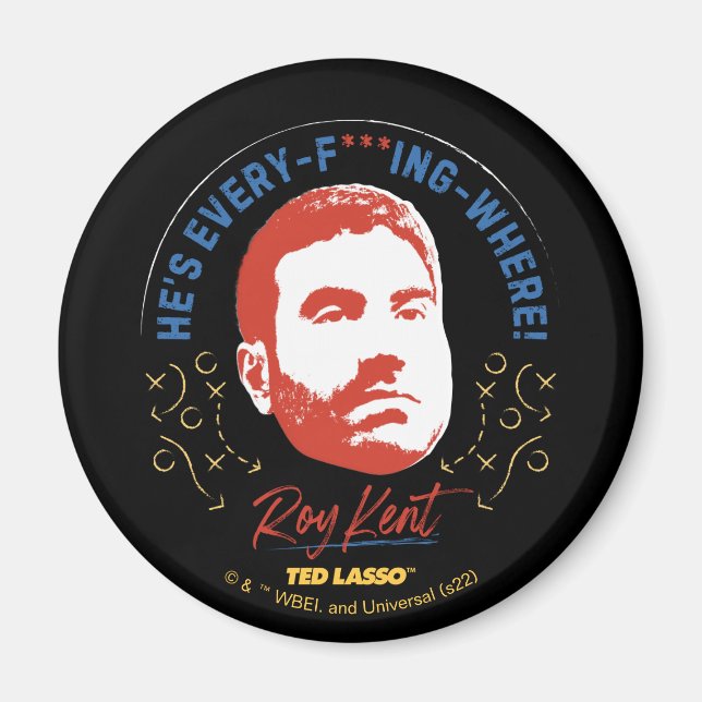 Ted Lasso | Roy Kent Er ist jeder — wo Magnet (Vorne)