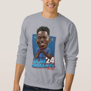 Ted Lasso Sam Obisanya Bobblehead Sweatshirt