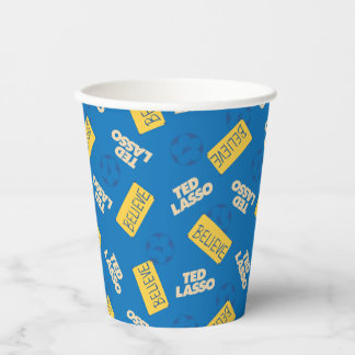 Ted Lasso Soccer Pattern Pappbecher