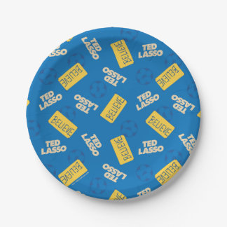 Ted Lasso Soccer Pattern Pappteller