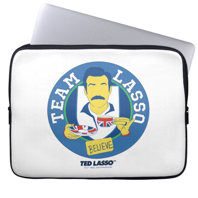 Ted Lasso | Team Lasso Tee Iconic Avatar Laptopschutzhülle (Vorderseite)