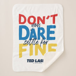 Ted Lasso | Traut euch nicht, euch für die Geldstr Sherpadecke