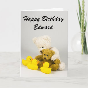 Ted und die Geburtskarte der Enten Karte