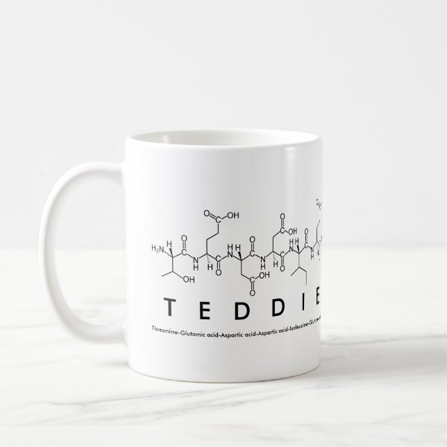 Teddie Peptidname Tasse (Links)