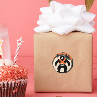 Teddy 22 runder aufkleber