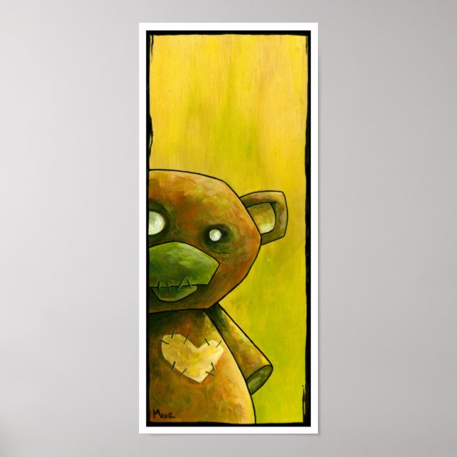 Teddy ablehnen poster (Vorne)