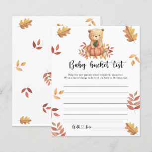 Teddy and Pumpkin - Liste der Kinderwagen